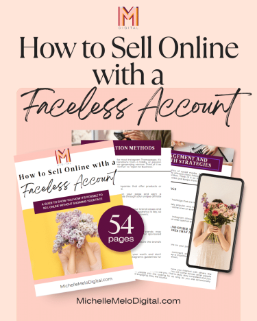 How to Sell Online with a Faceless Account